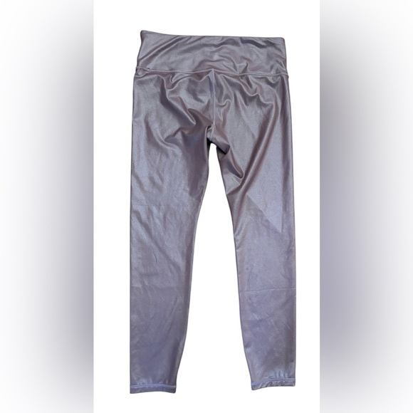 Athleta shimmery tights leggings in powervita for women Sz medium activewear - Picture 4 of 8